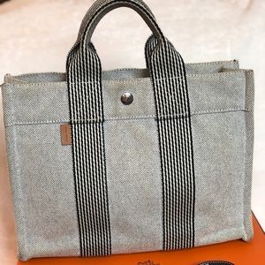 Hermes Paris Vintage Fourre Tout PM Tote Bag